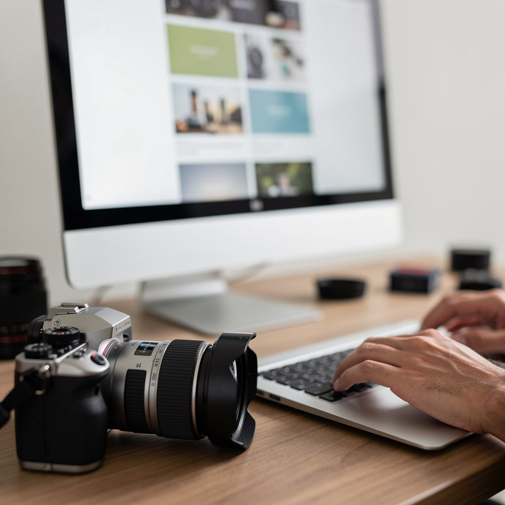 Thiwakorn Photography San Diego website portfolio showcasing a custom business site with integrated photography